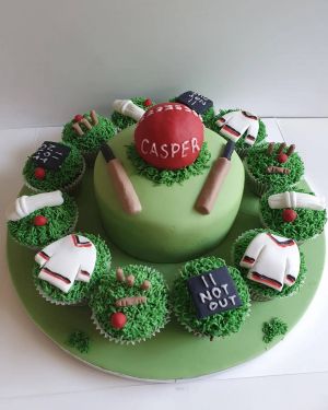 Cricket Cake & Cupcakes