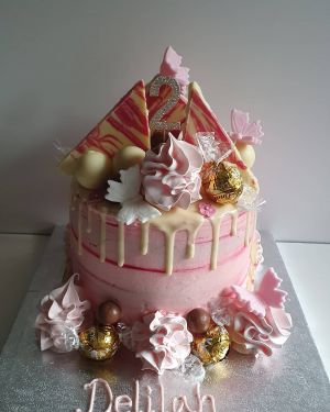 Pink Treats Cake
