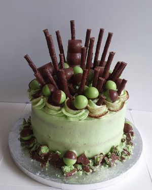 Mint chocolate cake