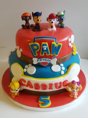 2 tier Paw Patrol