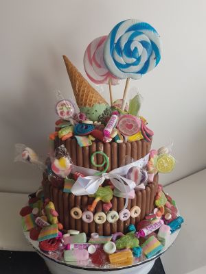 2 tier sweetie cake