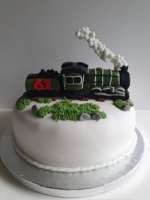 Model steam train