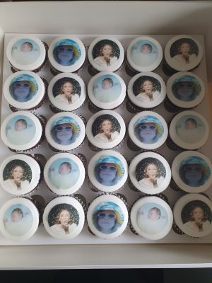 Photo cupcakes