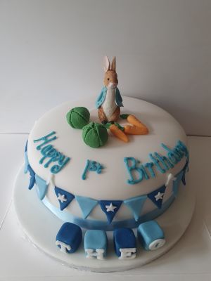 Peter Rabbit & bunting