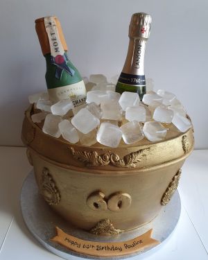 2 bottle champagne bucket