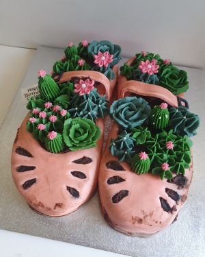 Sandal planters