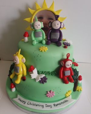 Teletubbies Christening cake