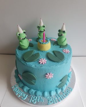 Frog birthday party