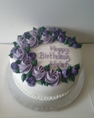 Buttercream crescent