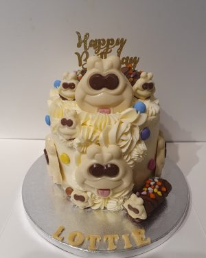 Colin the caterpillar faces