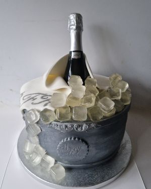 Silver champagne bucket