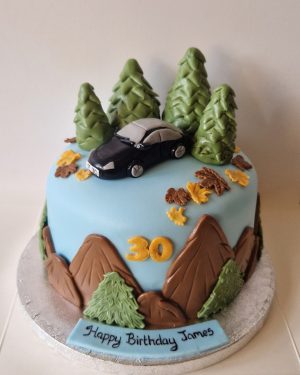 Car/mountains