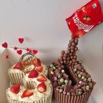 Chocolates & strawberries and cream