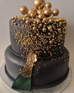 2 tier champagne explosion
