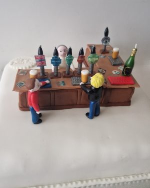 At the bar