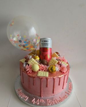 Strawberry daquiri & treats