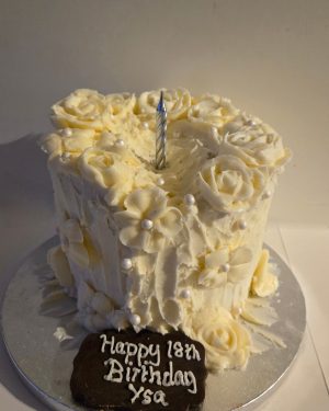 Melting candle