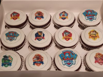  Paw patrol cupcakes