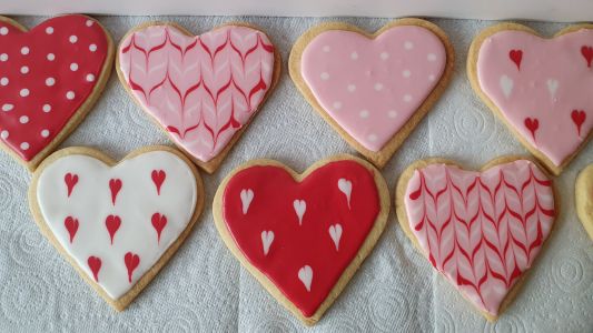 Heart cookies