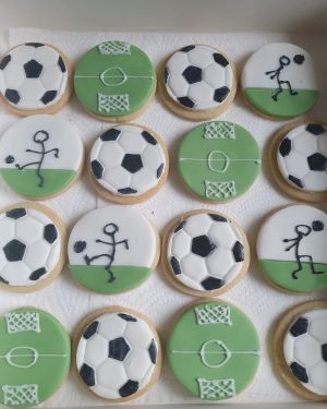 Football Biscuits