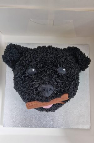 Dog face & stick