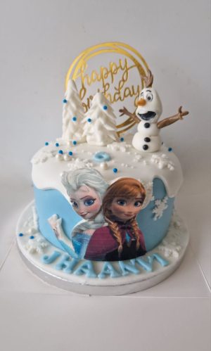 Frozen Elsa, Anna & Olaf