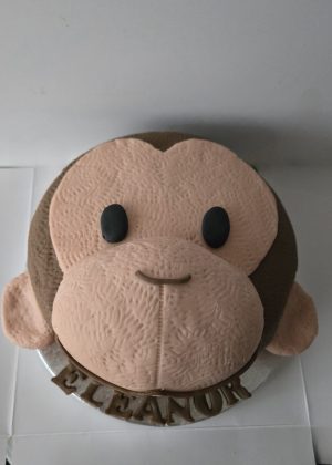 Toy monkey face