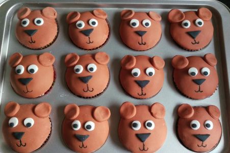 Teddy bear faces